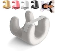 HEYOUTH Cuscino di Bellezza Anti-invecchiamento, Bianco | Cuscino cervicale antirughe, Per il Sonno Laterale, Memory Foam, Per Dormire sulla Schiena e sul Fianco