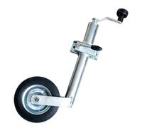 HEYOUTH Ruotino d'appoggio Rimorchio,con Morsetto per ruotino 48mm,per rimorchio, per roulotte