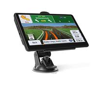 HEYOUTH Sistema di navigazione GPS 7 pollici, mappe Europa 2022, aggiornamenti mappe gratuiti, guida vocale, avvisi autovelox, touch screen, supporto parabrezza/cruscotto