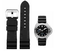HEYOZURY Cinturini per Orologi per Panerai 22mm 24mm Premium Qualità Impermeabile Silicone Scegliere Colore & Larghezza Cinghie di Gomma di Ricambio Cinghie di Orologio per Uomini