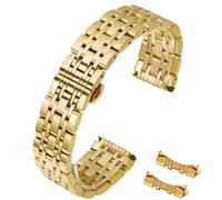 HEYOZURY Cinturini per Orologio Acciaio Inossidabile Cinturino in Metallo con Estremità Dritta e Curva 12mm 14mm 16mm 18mm 19mm 20mm 21mm 22mm Cinturino di Ricambio in Metallo per Uomini/Donne