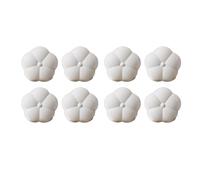 HEYPOMAX Bloques secos de comida para mascotas. Bloques deshumectantes de diatomita en forma de flor con frescura. (8 pezzi, blocco secco per uso alimentare)