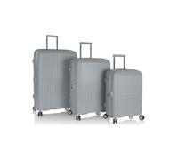 Heys AirLite 4 ruote Set di valigie 3 pezzi espandibile grigio