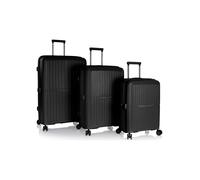 Heys AirLite 4 ruote Set di valigie 3 pezzi espandibile nero