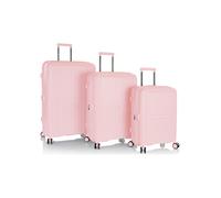 Heys AirLite 4 ruote Set di valigie 3 pezzi espandibile rosa