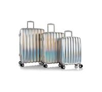 Heys Astro 4 ruote Set di valigie 3 pezzi espandibile color argento