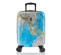 Heys Black Camo 4 ruote Carrello della cabina S 53 cm con piega di espansione blu