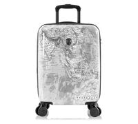 Heys Black Camo 4 ruote Carrello della cabina S 53 cm con piega di espansione bianco