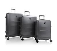 Heys EZ Fashion 4 ruote Set di valigie 3 pezzi con piega di espansione grigio