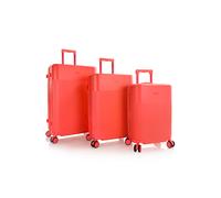 Heys HiLite 4 ruote Set di valigie 3 pezzi espandibile arancia