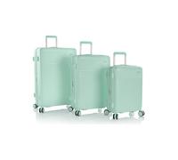 Heys Pastel 4 ruote Set di valigie 3 pezzi espandibile verde