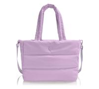 Heys Puffer Borsa shopper 43 cm Vano porta PC viola