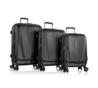 Heys Vantage 4 ruote Set di valigie 3 pezzi con piega di espansione nero