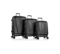 Heys Vantage 4 ruote Set di valigie 3 pezzi espandibile nero