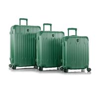 Heys Xtrak 4 ruote Set di valigie 3 pezzi con piega di espansione verde