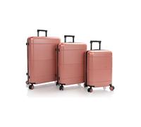 Heys Zen 4 ruote Set di valigie 3 pezzi espandibile arancia