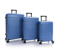 Heys Zen 4 ruote Set di valigie 3 pezzi espandibile blu