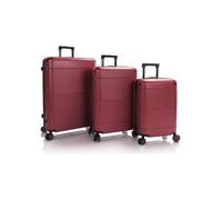 Heys Zen 4 ruote Set di valigie 3 pezzi espandibile rosso