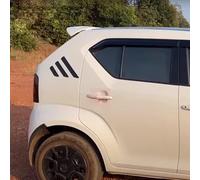 HEYSOF ABS, Spoiler Dell'ala Bagagliaio Posteriore Dell'auto, Ala del Parabrezza, Spoiler Tetto Posteriore, Portellone Posteriore, per Suzuki Ignis 2017-2021, Accessori Esterni,+WHI-Te