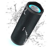 HEYSONG Cassa Bluetooth Portatile Potente, Altoparlante Bluetooth Con Impermeabile IPX7, Suono Stereo e Bassi Potenti, 40H Di Autonomia, Luce LED,Carta di TF, Speaker Wireless Bluetooth 5.0 Da Esterno