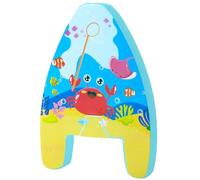 HeySplash Galleggianti di Nuoto, Kickboard per Bambini con Motivo Carino, Tavoletta da Nuoto con Spruzzatore d'Acqua per l'Allenamento in Acqua, Nuotatori Principianti, Piscine, Granchio Blu Rosato