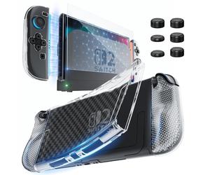 HEYSTOP Cover per Console Nintendo Switch 2 Dockable Set Pellicola in Vetro Temp
