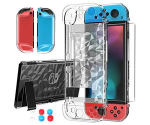 HEYSTOP Custodia per Nintendo Switch 2 Bundle Accessori con Dockable Switch 2 Custodia, Switch 2 Pellicola Protettiva Switch 2 Volanti e Joycon Maniglia Custodia per Nintendo Switch 2 Controller