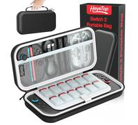 HEYSTOP Custodia per Nintendo Switch 2 Custodia da Viaggio Portatile con Protezione Rigida Completa Ampia capacità di Archiviazione e 18 Slot per Schede di Gioco per Accessori Nintendo Switch 2