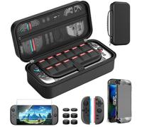 HEYSTOP Custodia per Nintendo Switch 2 Console Kit Accessori con Custodia da Viaggio Portatile Protettiva per Nintendo Switch 2 con Cover Switch 2, Pellicola Temperata Switch 2 per Accessori Switch 2