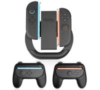 HEYSTOP Grip per Nintendo Switch 2 Joycon,Set di Cover per JoyCon Comfort Grip 3 in 1,Accessori per Controller di Gioco Perfetti per Giochi di Corse Gioco Compatibile con Nintendo Switch 2 Controller