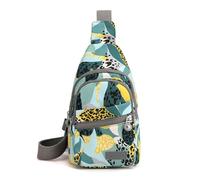 HeYuMeio Borsa al petto, Borsa a tracolla da donna casual viaggio, Borsa in tessuto di nylon leggero, Borsa alla moda, Borsa a tracolla, Zaino,J