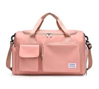 HeYuMeio Borsa da viaggio a breve distanza di grande capacità, Borsa per sport e fitness, Borsa per il tempo libero,Rosa
