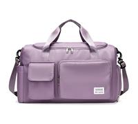 HeYuMeio Borsa da viaggio a breve distanza di grande capacità, Borsa per sport e fitness, Borsa per il tempo libero,Viola