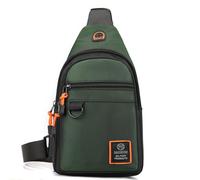 HeYuMeio Zaino multiuso, adatto per escursioni e ciclismo uomo e donna - borsa a tracolla con jack per cuffie e borsa per il tempo libero,Verde