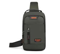 HeYuMeio Zaino multiuso, adatto per escursioni e ciclismo uomo e donna - borsa a tracolla con jack per cuffie e borsa per il tempo libero,Verde