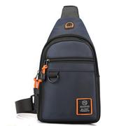 HeYuMeio Zaino multiuso, adatto per escursioni e ciclismo uomo e donna - borsa a tracolla con jack per cuffie e borsa per il tempo libero,Blu