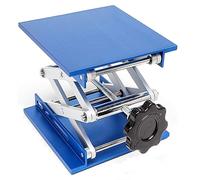 HeyWin Tavolo da laboratorio 15,2 x 15,2 cm, realizzato in ossido di alluminio, utilizzato anche come un jack per sollevamento, laser, credenza solito, (blu) (150 mm x 150 mm)