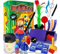 Heyzeibo Trucchi Magici - Kit Magico con Bacchetta Magica e Istruzioni per Bambini, Regalo di Natale per Bambini di età Compresa tra 6, 7, 8, 9, 10 e 11 Anni