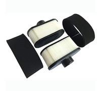 HEYZLASS 2Pack 11013-0752 11013-0726 Air Filter, Compatible with Kawasaki FR651V FR730V FR691V Engine Air Cleaner, Lawn Mower Air Filter, Plus 11013-7046 Pre Filter