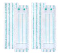 Hezane 4 coprisedili di ricambio per Leifheit Profi XL Micro Duo / Profi XL Cotton Plus,Le fibre di microfibra addossate possono pulire rapidamente diverse macchie del suolo