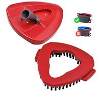 Hezane Base Rotante di Ricambio Spazzola per mocio Turbo Mop Compatibili con Vileda,Ricarica Spin Ricambio Testa Base Spazzola Triangolare per Turbo Smart Spin Mop Head Accessorio
