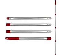 Hezane Manico Mop per Vileda Spin Turbo Mop Accessori, Manico Regolabile Compatible with Vileda Turbo Spin 2 in 1, 3 in 1 Telescopico per Mocio, Acciaio Inox, 76-147 cm Regolabile