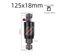 HEZHANG Ammortizzatore MTB Ammortizzatore Posteriore ad Aria for Bicicletta 125mm/150mm/165mm/190mm/200mm Scooter MTB Mountain Bike Regolabile(125mm)