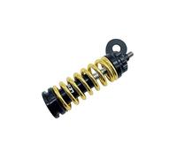 HEZHANG Ammortizzatore MTB for la Piegatura della Forcella Anteriore Bici Shocks Assorbitore di Ammortizzatore Regolabile ASSE in Lega Titanio Ultraaligh(Gold)