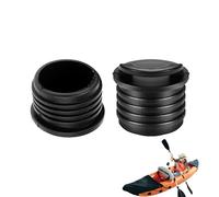 Hezhou 2 Pezzi Tappi per Barca Autosvuotante Tappi per Fori di Scarico Tappi Ombrinali per Kayak Tappo in Gomma per Serbatoio Vogatore Kayak/Barca Scupsostituzione per Tappi (40 mm)