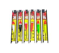 Hezhou 6 pezzi Galleggiante da Pesca Galleggiante galleggianti Bobbers Con piombino, lenza e amo (5#, 7#, 9#) Galleggianti da Pesca Mare Galleggianti Bobine Ganci Attrezzatur (B)