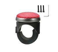 Hezhou Manopola del volante Manopola Volante Spinner Pomello Universale Pomello Veicolo Steering Booster Maniglia di Potenza Pomello Volante Trattore Auto Camion Muletto Barca (rosso)