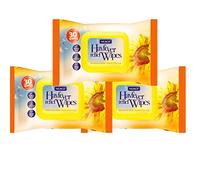 Hezvic Salviette allergiche al raffreddore da fieno - Rimuovono e trappolano il polline (3 x 30 salviette) - Salviette Nuvola per febbre da fieno e allergie - Rimedio domestico per la febbre da fieno