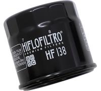 HF138 FILTRO OLIO DI ALTA QUALITA` PER SUZUKI LT-A 400 ASI 4X4 KINGQUAD SE+ 2023