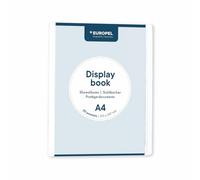 HF2 Libro di visualizzazione frontale A4 con 20 tasche, bianco